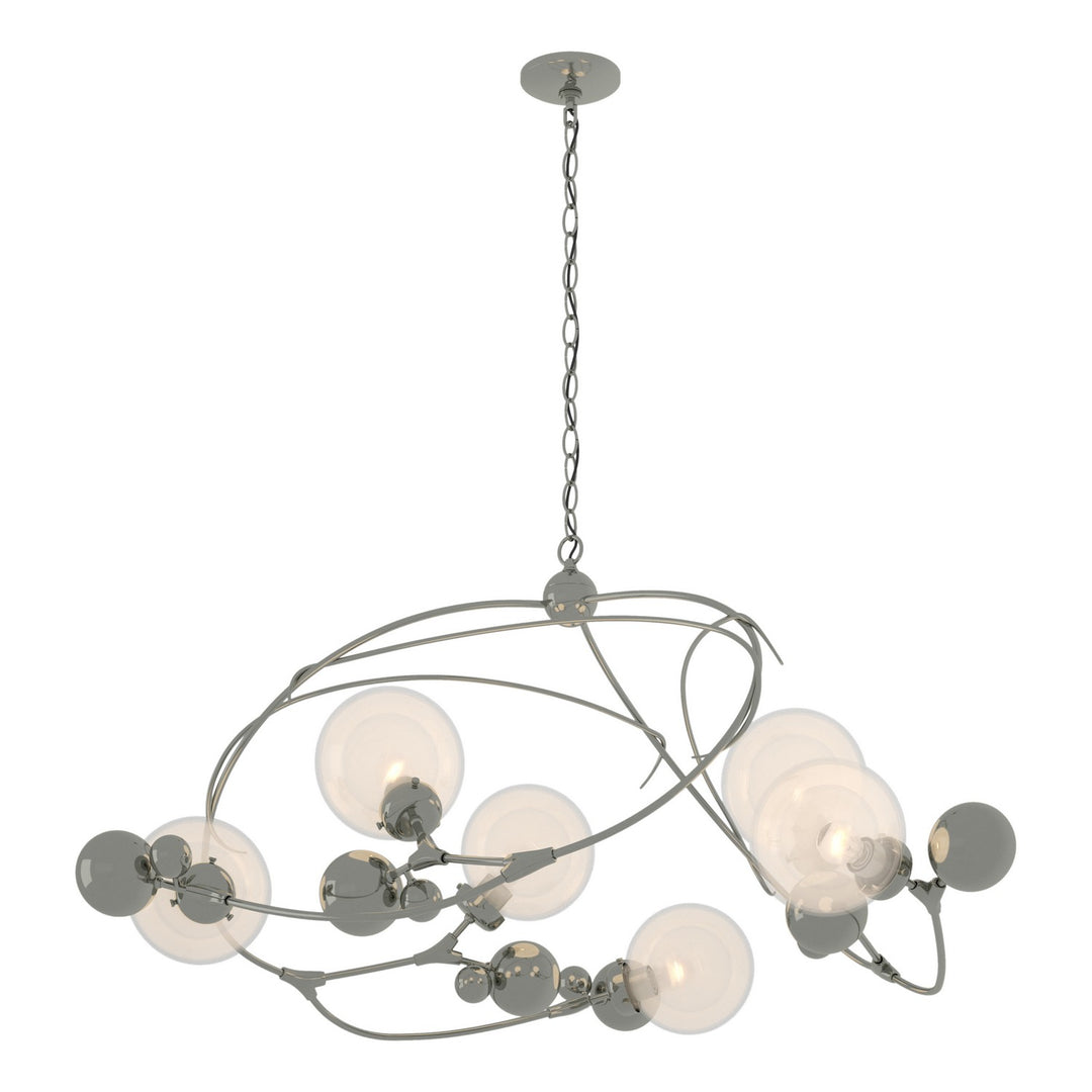 Hubbardton Forge Canada - 136421-SKT-85-WF0639 - Six Light Pendant - Sprig - Sterling