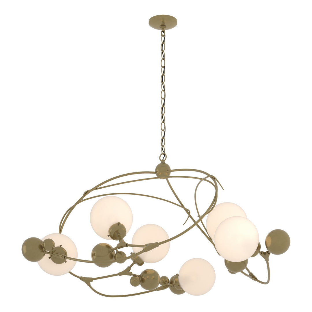Hubbardton Forge Canada - 136421-SKT-86-GG0639 - Six Light Pendant - Sprig - Modern Brass
