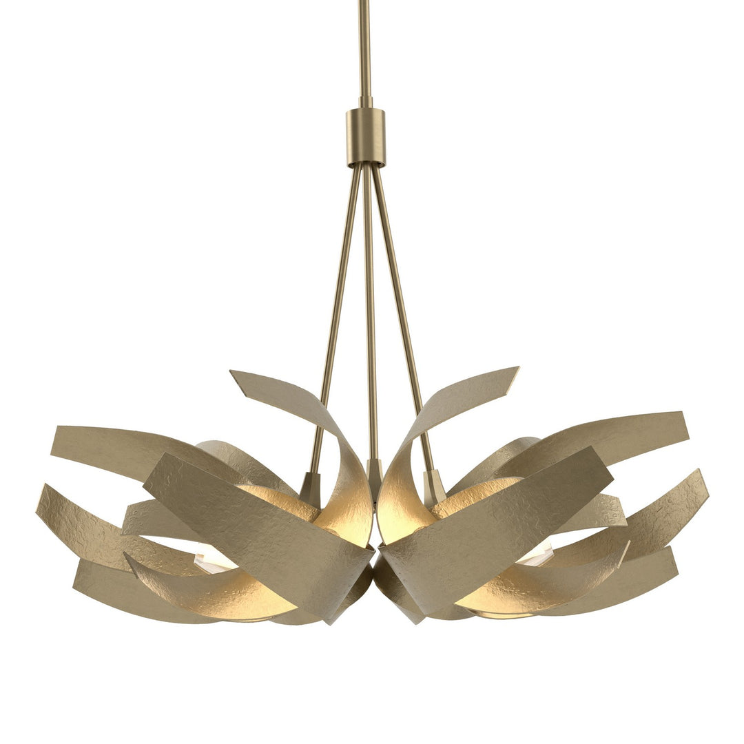 Hubbardton Forge Canada - 136501-SKT-MULT-84-YE0352 - Six Light Pendant - Corona - Soft Gold