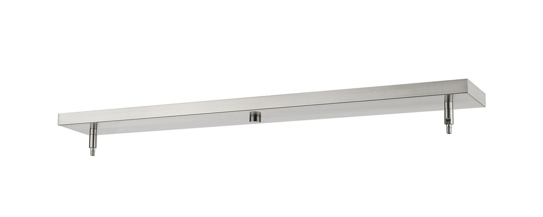 Multi Point Canopy Two Light Ceiling Plate in Brushed Nickel - available from The Lighting Shoppe, trusted by Canadian homeowners