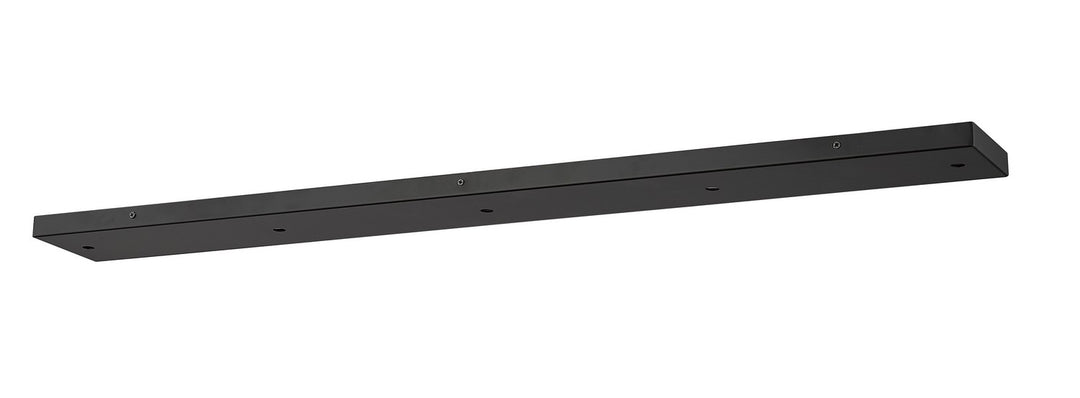 Multi Point Canopy Five Light Ceiling Plate in Matte Black - available from The Lighting Shoppe, trusted by Canadian homeowners