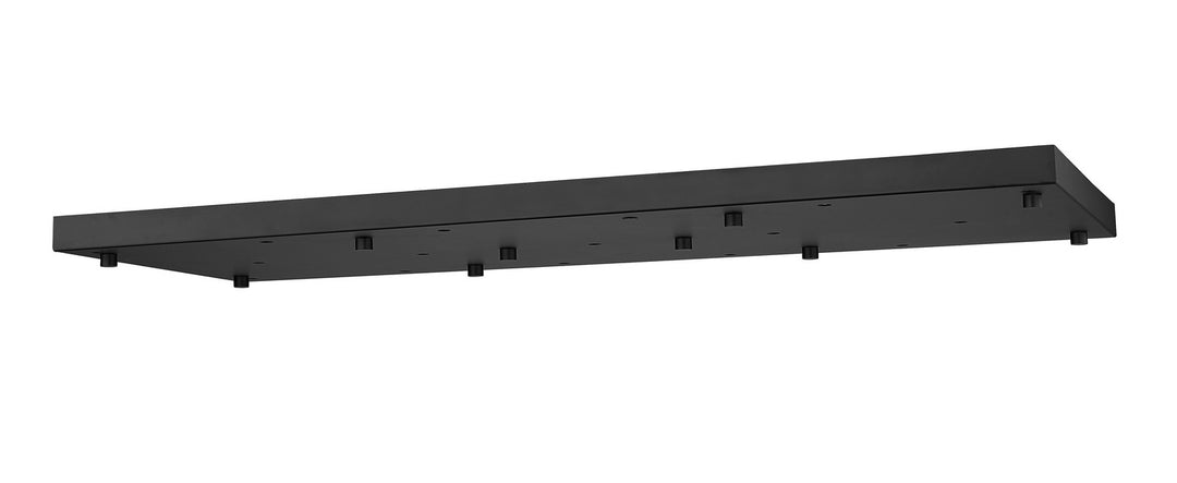 Multi Point Canopy 17 Light Ceiling Plate in Matte Black - available from The Lighting Shoppe, trusted by Canadian homeowners