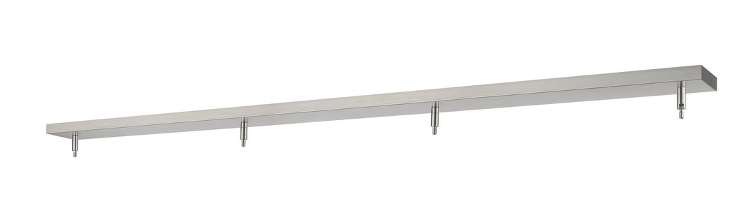Multi Point Canopy Four Light Ceiling Plate in Brushed Nickel - available from The Lighting Shoppe, trusted by Canadian homeowners