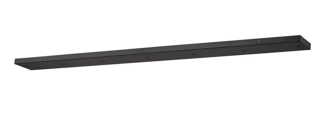 Multi Point Canopy Seven Light Ceiling Plate in Matte Black - available from The Lighting Shoppe, trusted by Canadian homeowners