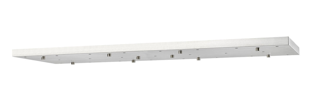 Multi Point Canopy 23 Light Ceiling Plate in Brushed Nickel - available from The Lighting Shoppe, trusted by Canadian homeowners