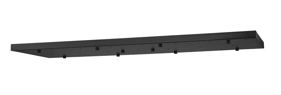 Multi Point Canopy 23 Light Ceiling Plate in Matte Black - available from The Lighting Shoppe, trusted by Canadian homeowners