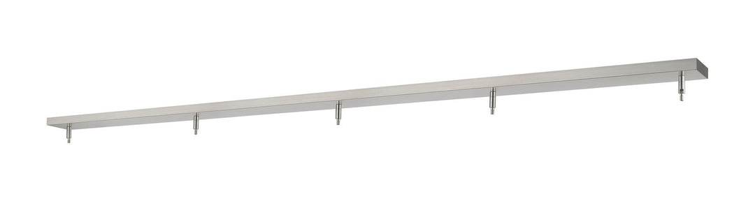 Multi Point Canopy Five Light Ceiling Plate in Brushed Nickel - available from The Lighting Shoppe, trusted by Canadian homeowners