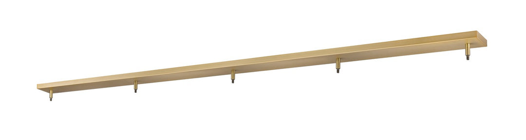 Multi Point Canopy Five Light Ceiling Plate in Heritage Brass - available from The Lighting Shoppe, trusted by Canadian homeowners