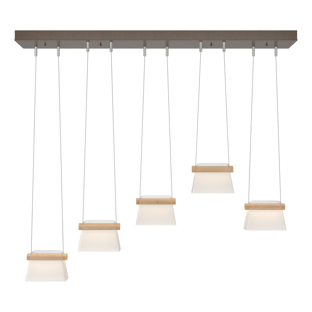 Hubbardton Forge Canada - 136570-LED-STND-05-WD-YE0560 - LED Pendant - Cowbell - Bronze