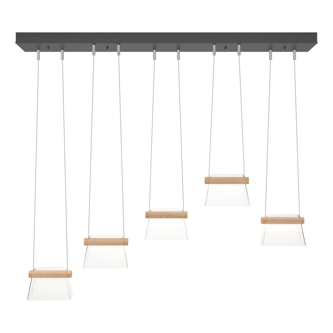 Hubbardton Forge Canada - 136570-LED-STND-10-WD-ZM0560 - LED Pendant - Cowbell - Black