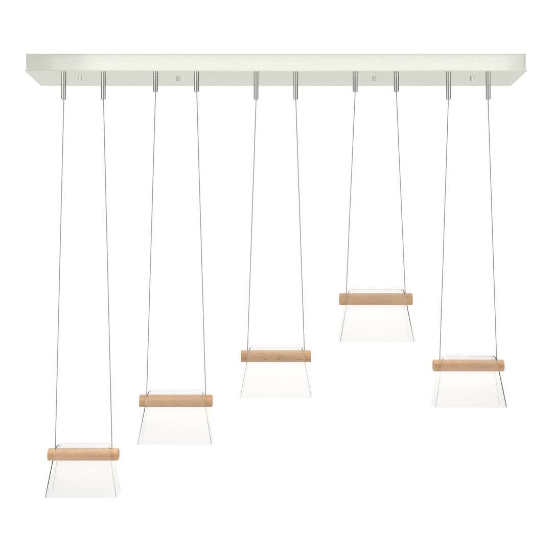 Hubbardton Forge Canada - 136570-LED-STND-85-WD-ZM0560 - LED Pendant - Cowbell - Sterling