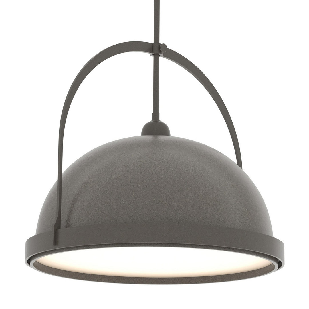 Hubbardton Forge Canada - 137462-SKT-MULT-07-07 - One Light Pendant - Atlas - Dark Smoke