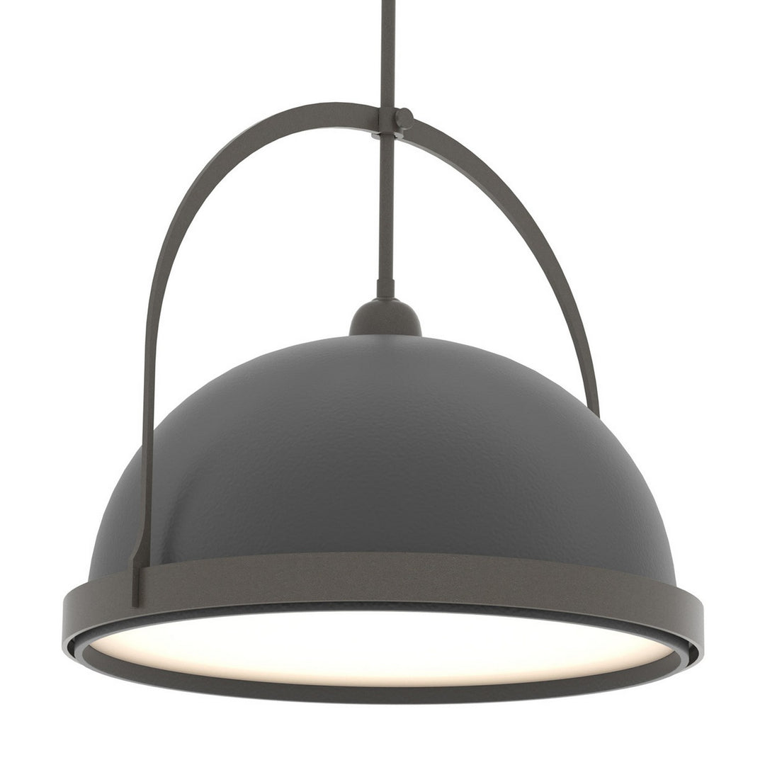 Hubbardton Forge Canada - 137462-SKT-MULT-07-10 - One Light Pendant - Atlas - Dark Smoke