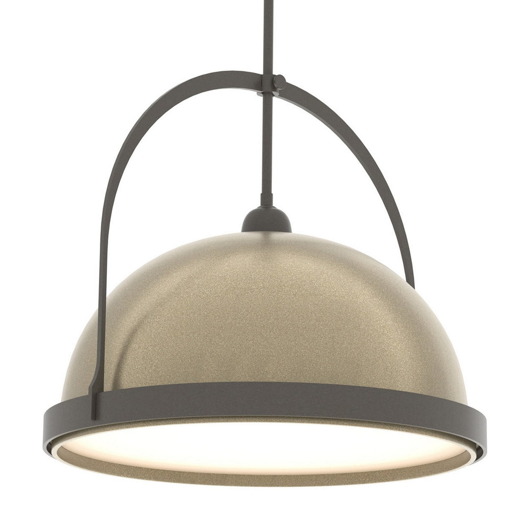Hubbardton Forge Canada - 137462-SKT-MULT-07-84 - One Light Pendant - Atlas - Dark Smoke