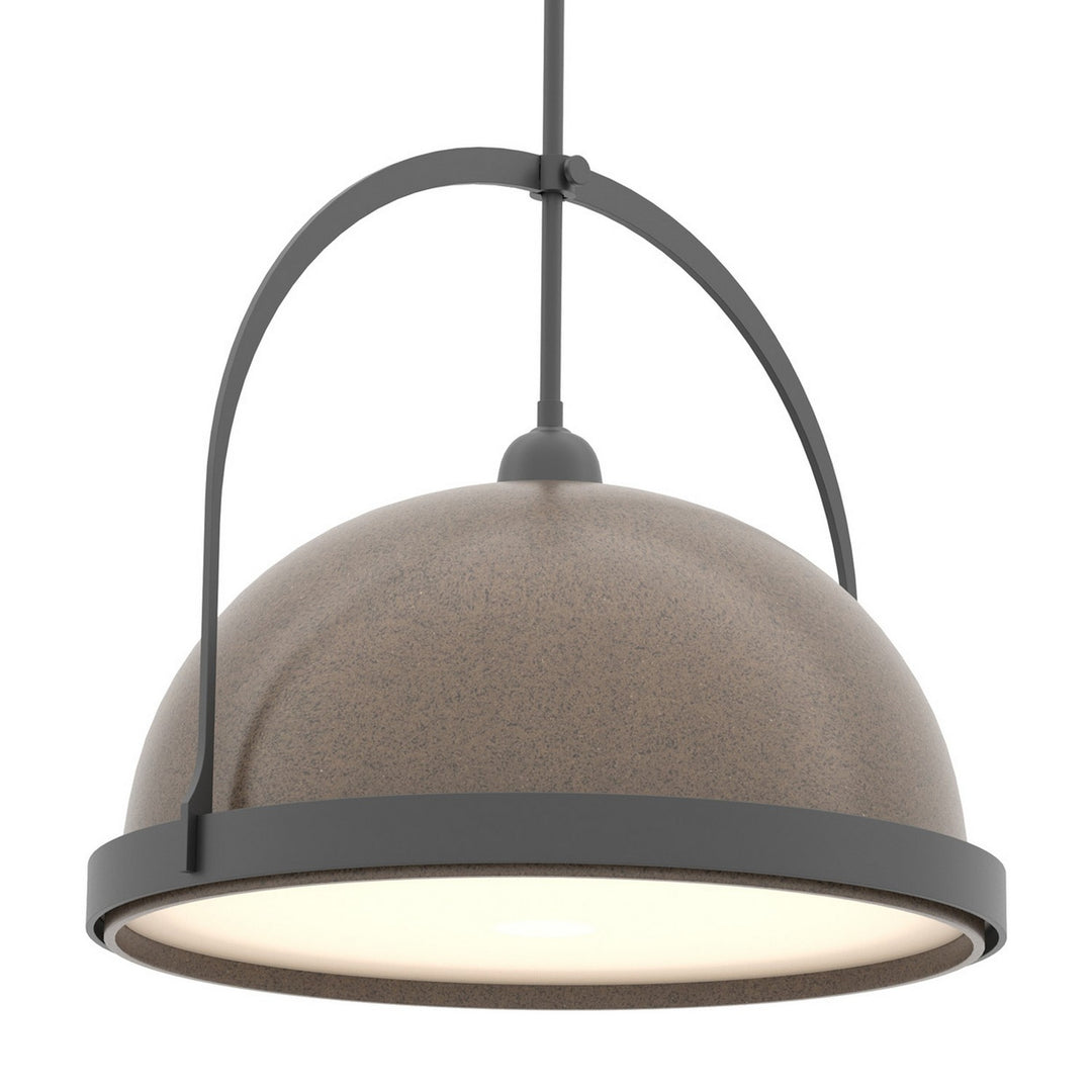 Hubbardton Forge Canada - 137462-SKT-MULT-10-05 - One Light Pendant - Atlas - Black