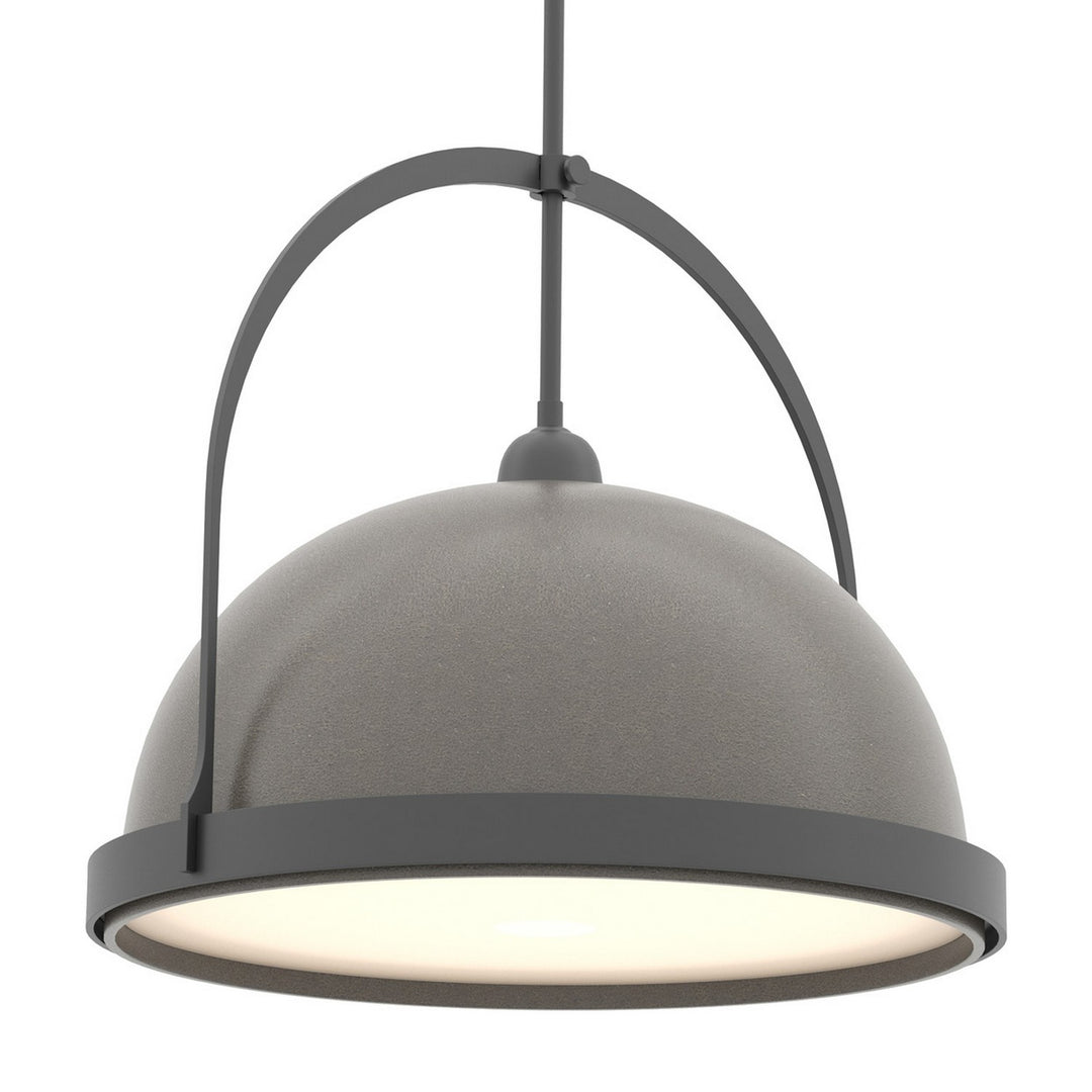 Hubbardton Forge Canada - 137462-SKT-MULT-10-07 - One Light Pendant - Atlas - Black