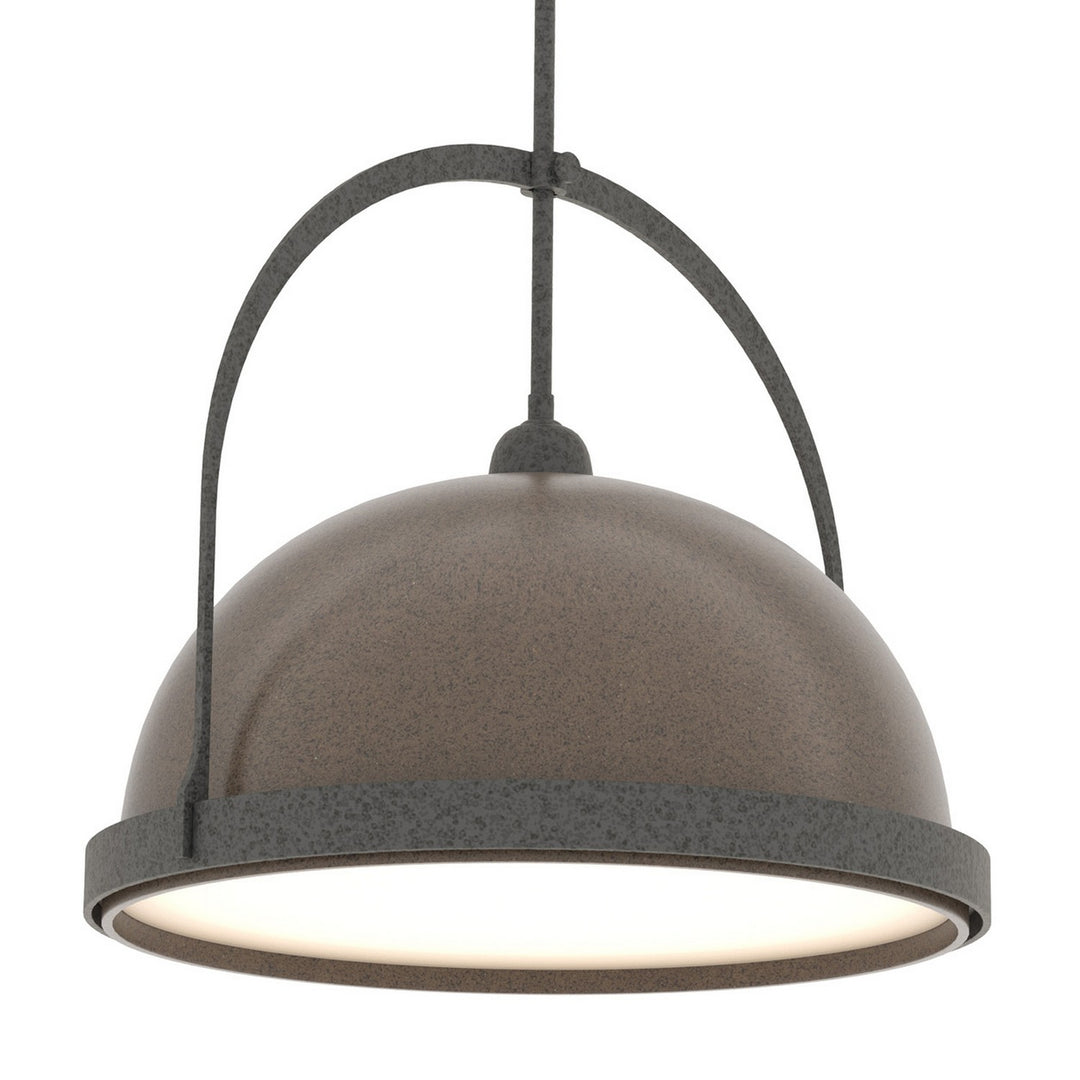 Hubbardton Forge Canada - 137462-SKT-MULT-20-05 - One Light Pendant - Atlas - Natural Iron