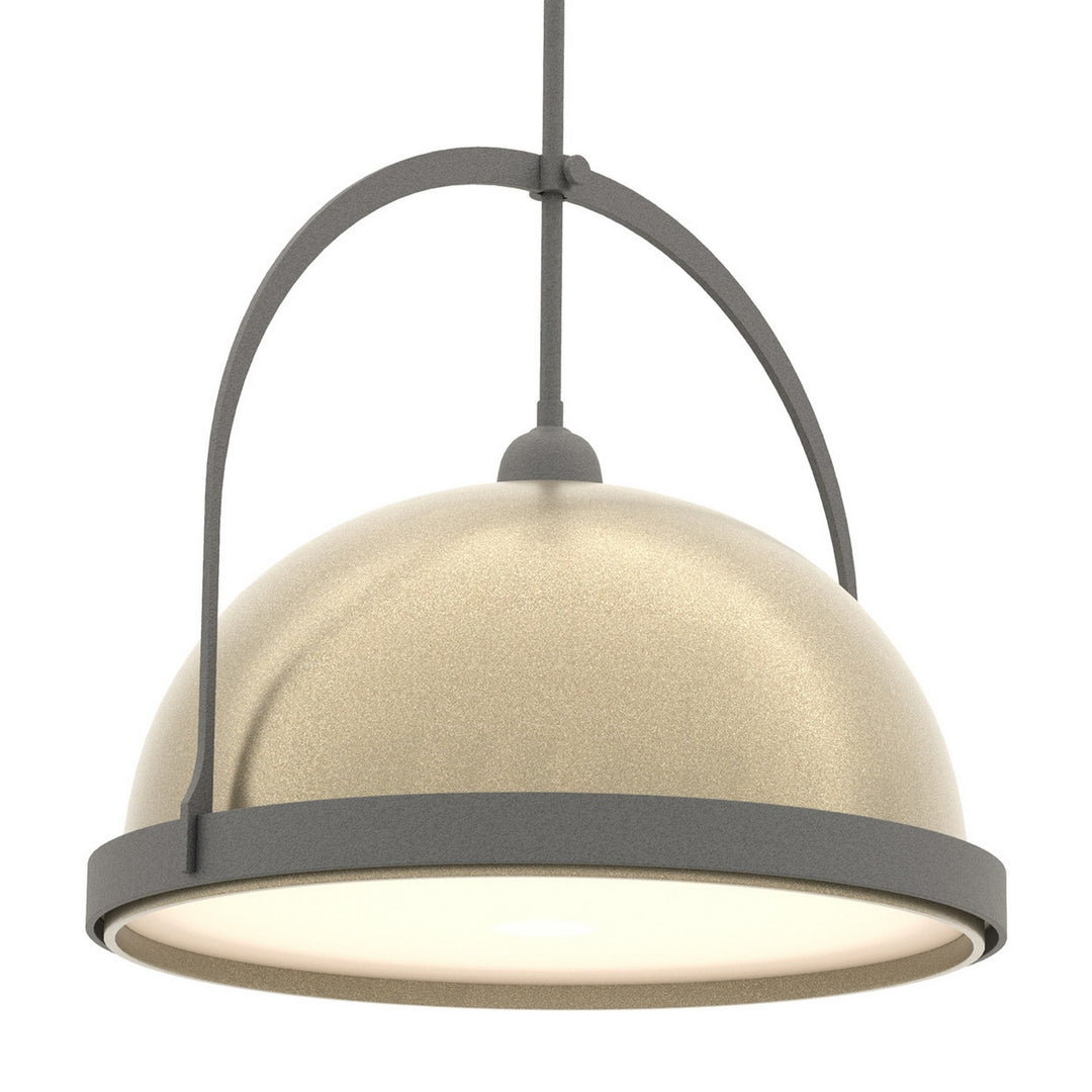 Hubbardton Forge Canada - 137462-SKT-MULT-20-84 - One Light Pendant - Atlas - Natural Iron