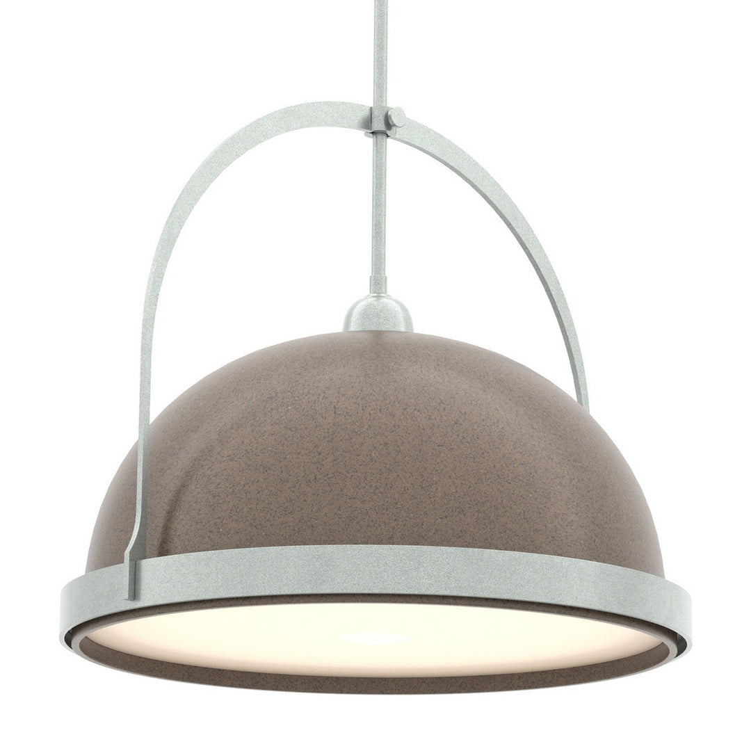Hubbardton Forge Canada - 137462-SKT-MULT-82-05 - One Light Pendant - Atlas - Vintage Platinum