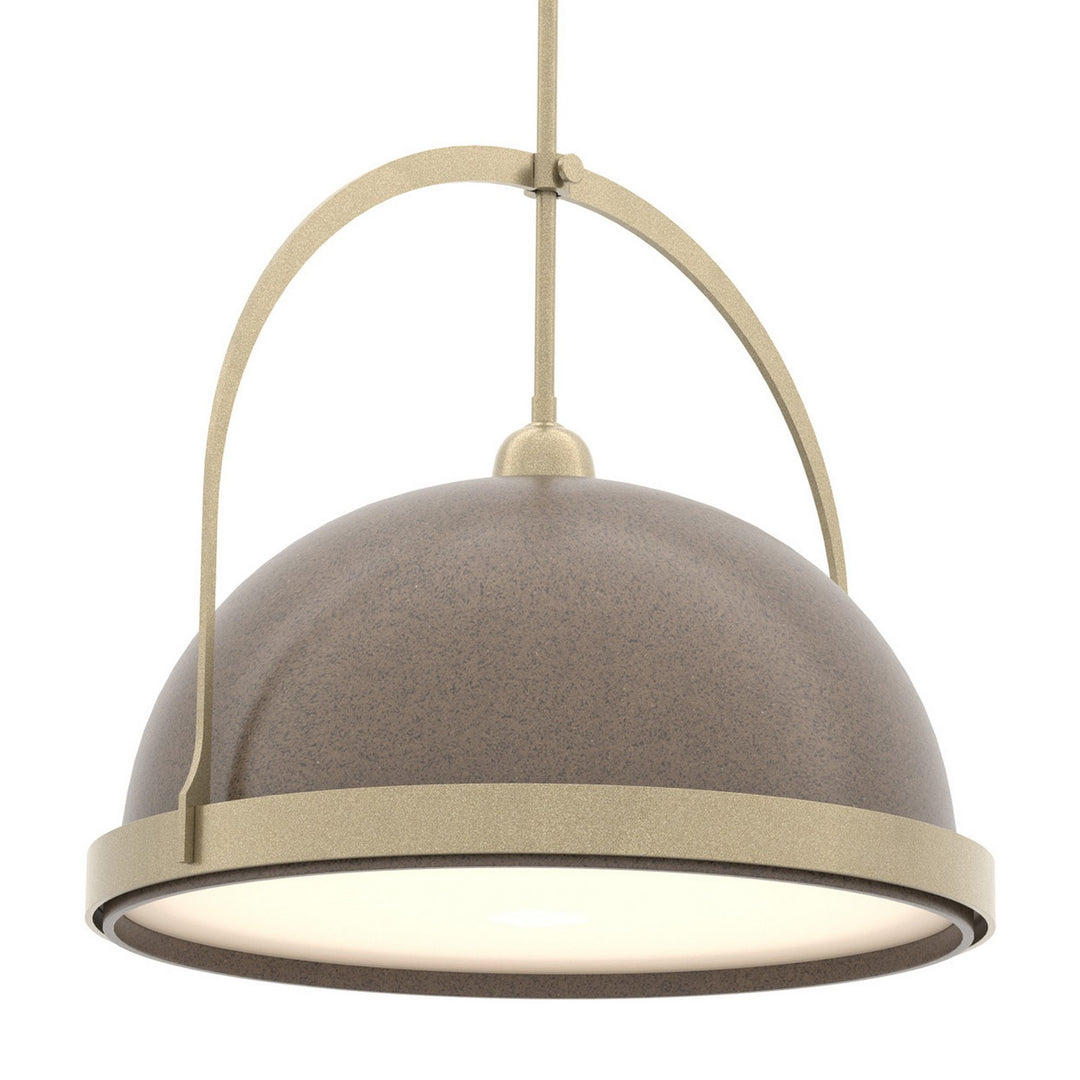 Hubbardton Forge Canada - 137462-SKT-MULT-84-05 - One Light Pendant - Atlas - Soft Gold