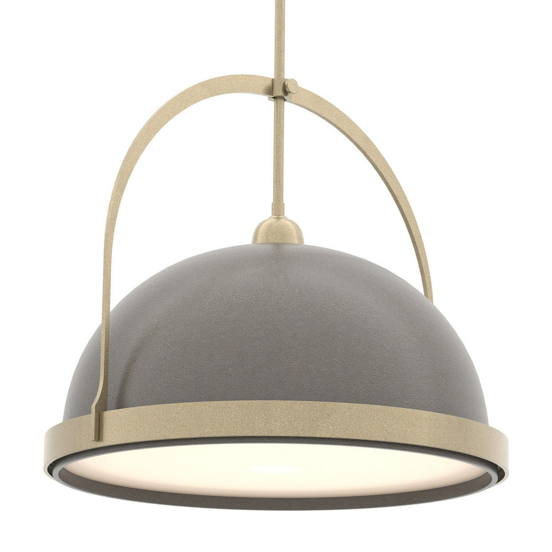 Hubbardton Forge Canada - 137462-SKT-MULT-84-07 - One Light Pendant - Atlas - Soft Gold