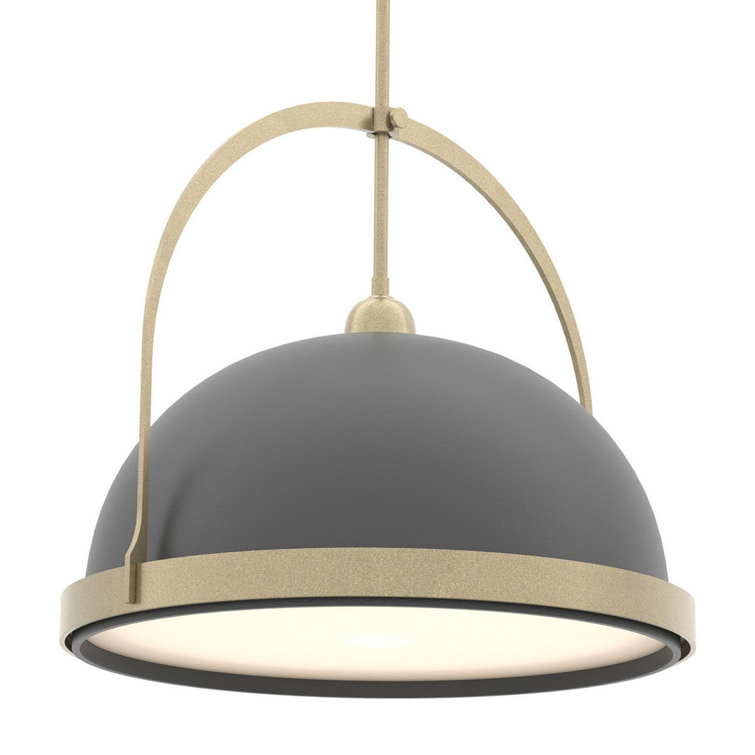 Hubbardton Forge Canada - 137462-SKT-MULT-84-10 - One Light Pendant - Atlas - Soft Gold
