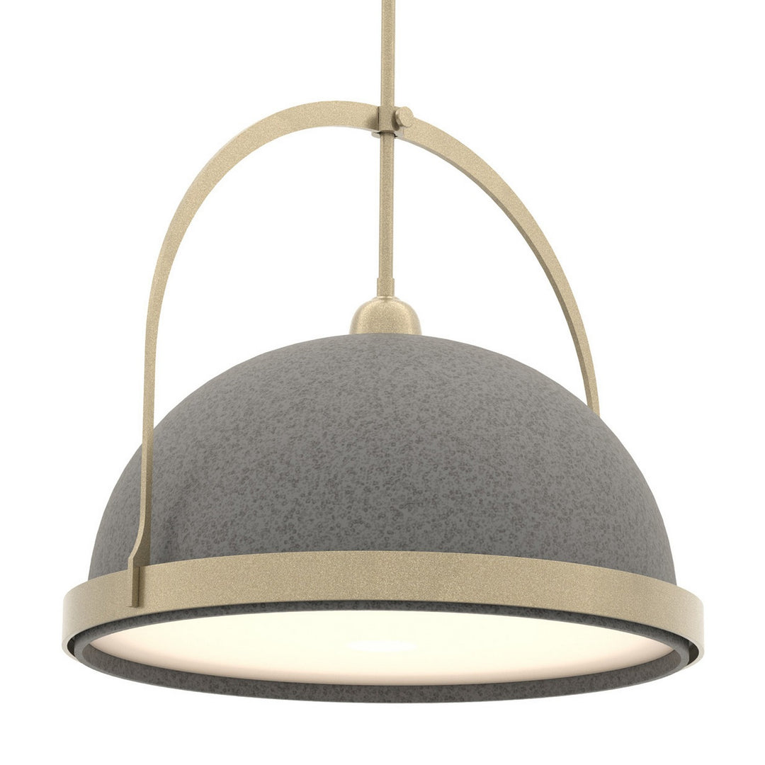 Hubbardton Forge Canada - 137462-SKT-MULT-84-20 - One Light Pendant - Atlas - Soft Gold