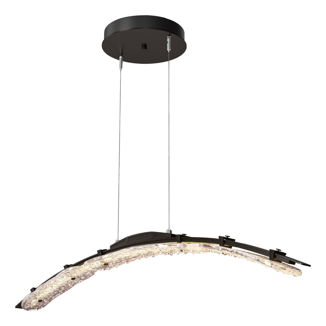 Hubbardton Forge Canada - 137586-LED-STND-14-ZM0749 - LED Pendant - Glissade - Oil Rubbed Bronze