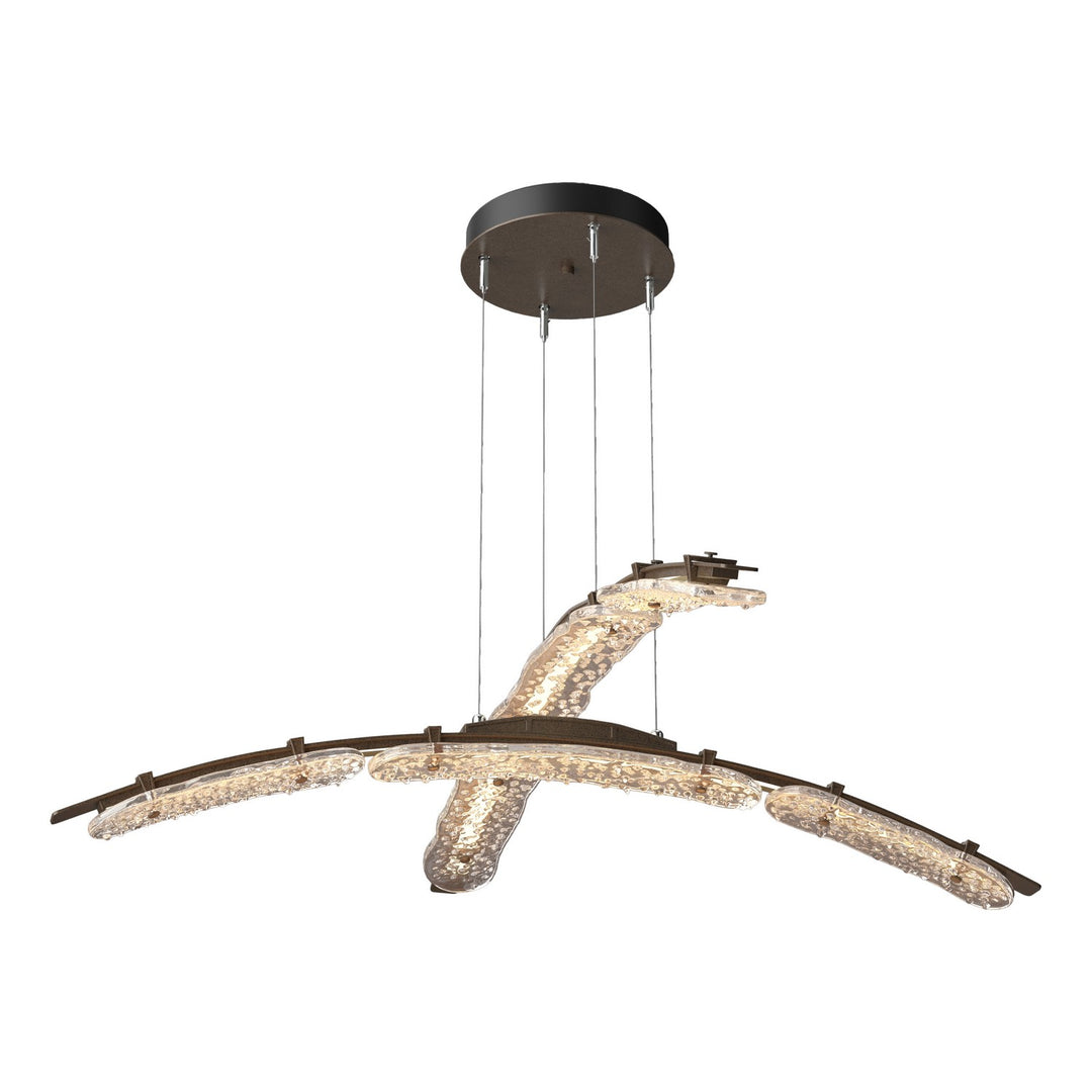 Hubbardton Forge Canada - 137587-LED-STND-05-ZM0749 - LED Pendant - Glissade - Bronze