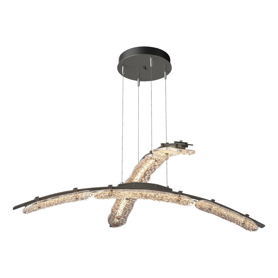 Hubbardton Forge Canada - 137587-LED-STND-07-ZM0749 - LED Pendant - Glissade - Dark Smoke