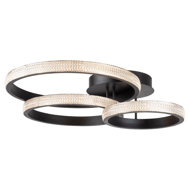 Artcraft Canada - AC6715BK - LED Flush Mount - Nova - Matte Black