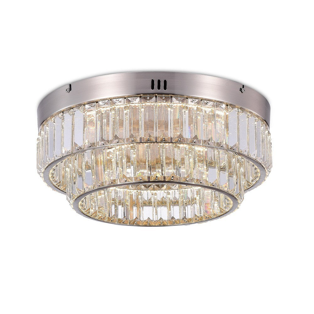 Artcraft Canada - AC6725SN - LED Flush Mount - Stella - Satin Nickel