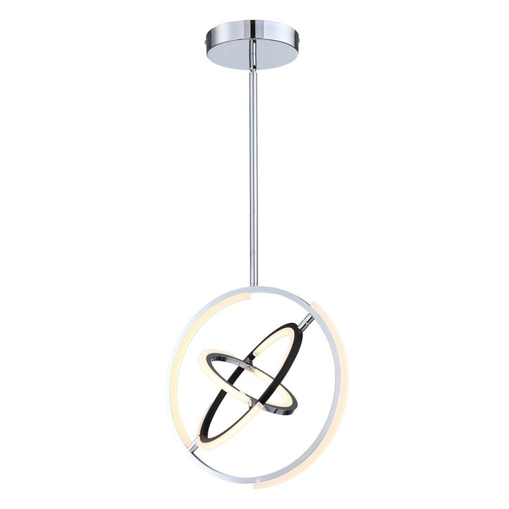 Artcraft Canada - AC6740PN - LED Pendant - Trilogy - Polished Nickel