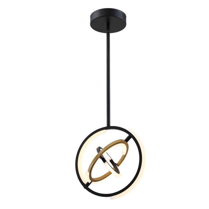 Artcraft Canada - AC6742BB - LED Pendant - Trilogy - Black and Gold