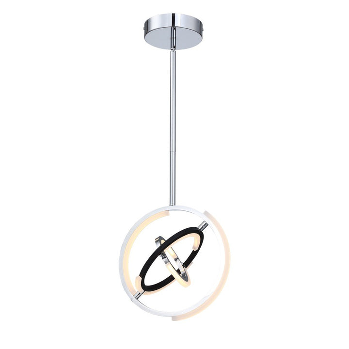 Artcraft Canada - AC6742PN - LED Pendant - Trilogy - Polished Nickel