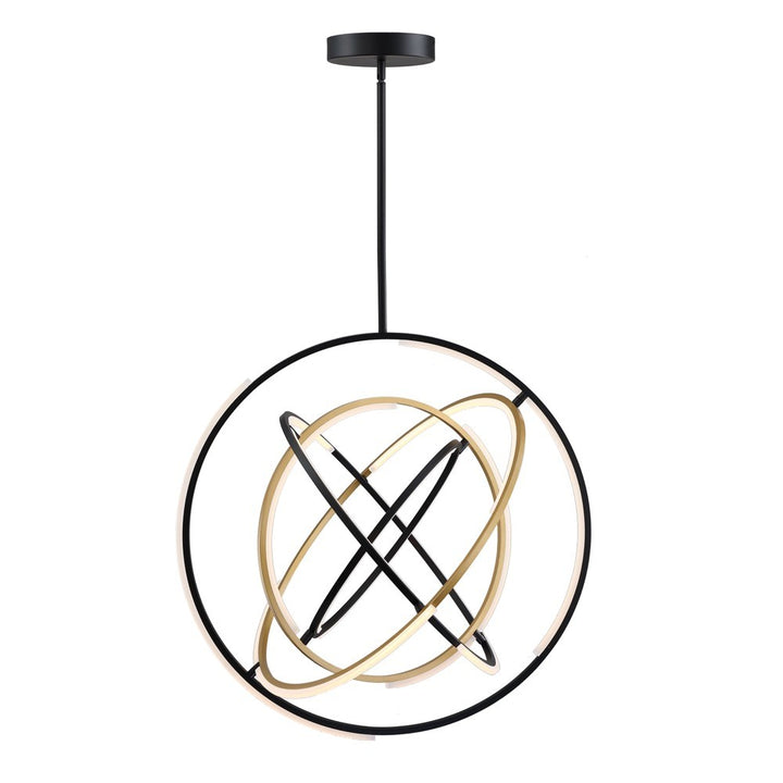 Artcraft Canada - AC6746BB - LED Pendant - Trilogy - Black and Gold