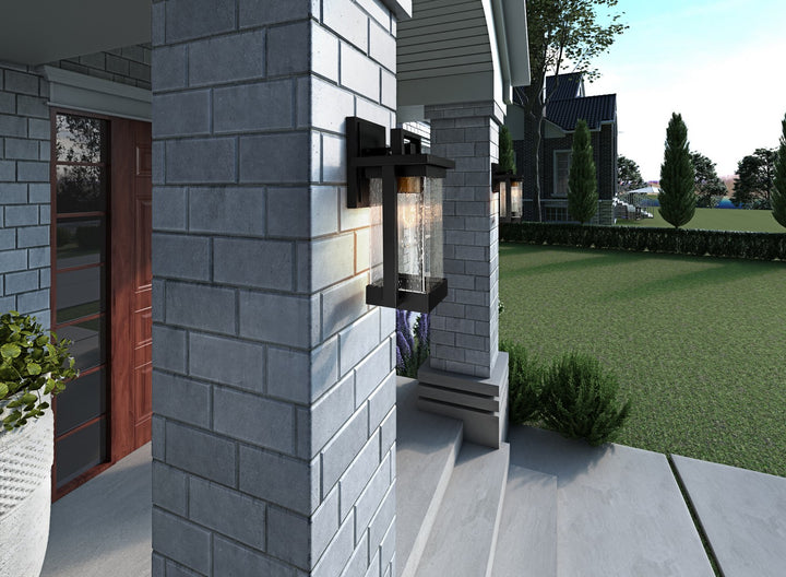 Artcraft Canada - AC8022BK - Outdoor Wall Sconce - Applique murale - Matte Black