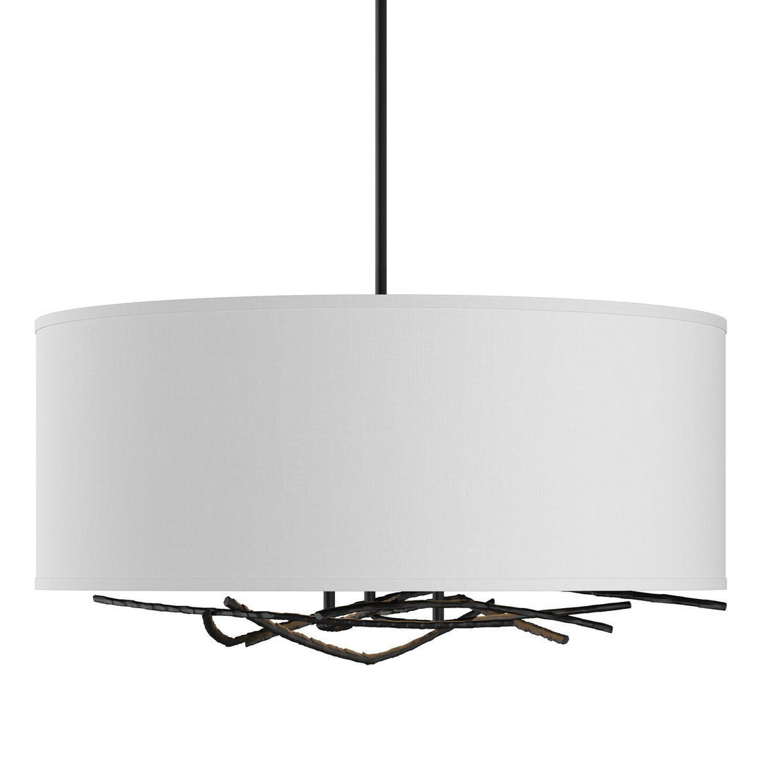 Hubbardton Forge Canada - 137665-SKT-MULT-10-SF2201 - Three Light Pendant - Brindille - Black