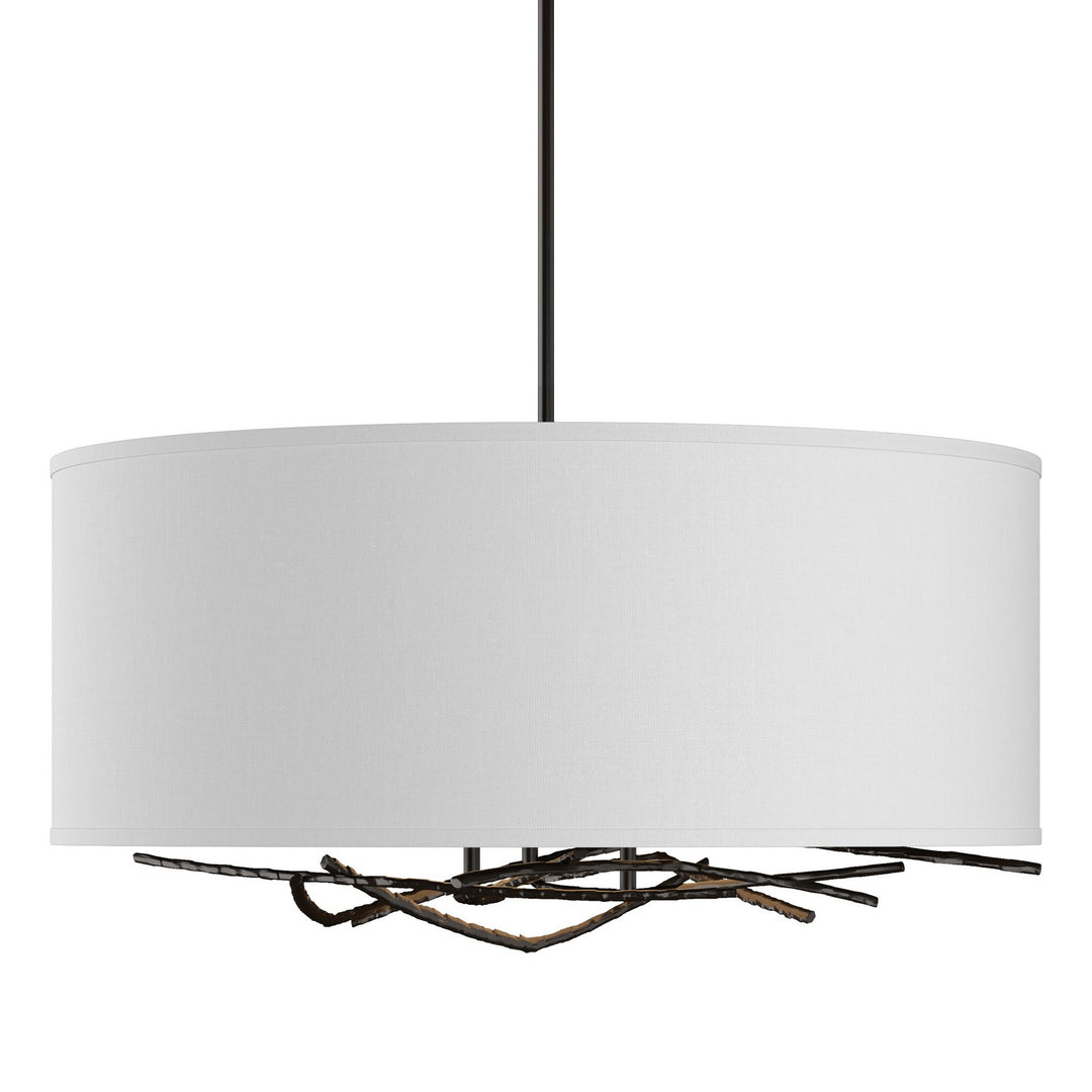 Hubbardton Forge Canada - 137665-SKT-MULT-14-SF2201 - Three Light Pendant - Brindille - Oil Rubbed Bronze