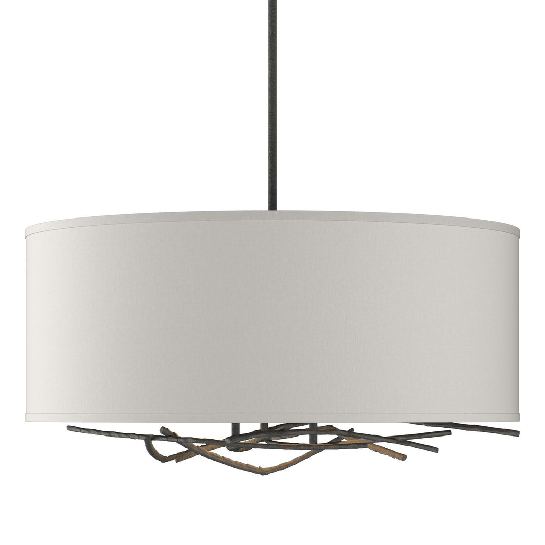 Hubbardton Forge Canada - 137665-SKT-MULT-20-SE2201 - Three Light Pendant - Brindille - Natural Iron