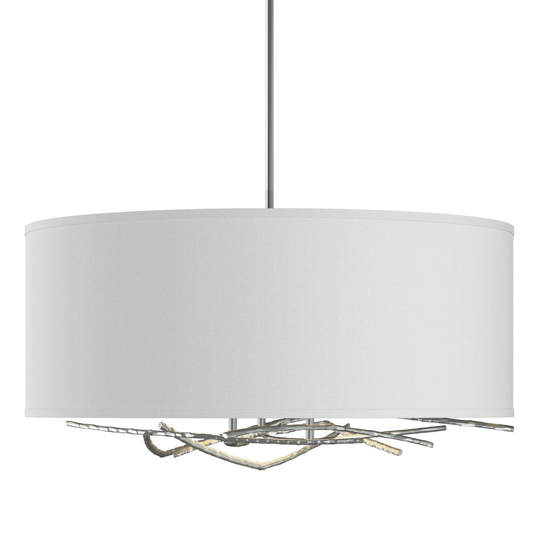 Hubbardton Forge Canada - 137665-SKT-MULT-82-SF2201 - Three Light Pendant - Brindille - Vintage Platinum