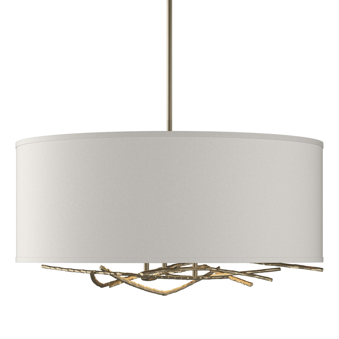 Hubbardton Forge Canada - 137665-SKT-MULT-84-SE2201 - Three Light Pendant - Brindille - Soft Gold