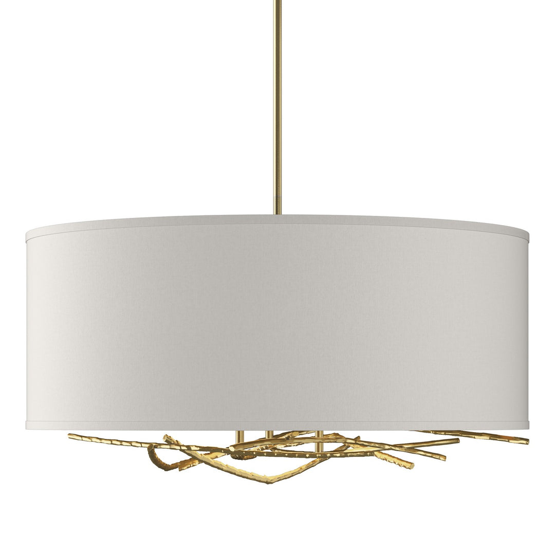 Hubbardton Forge Canada - 137665-SKT-MULT-86-SE2201 - Three Light Pendant - Brindille - Modern Brass