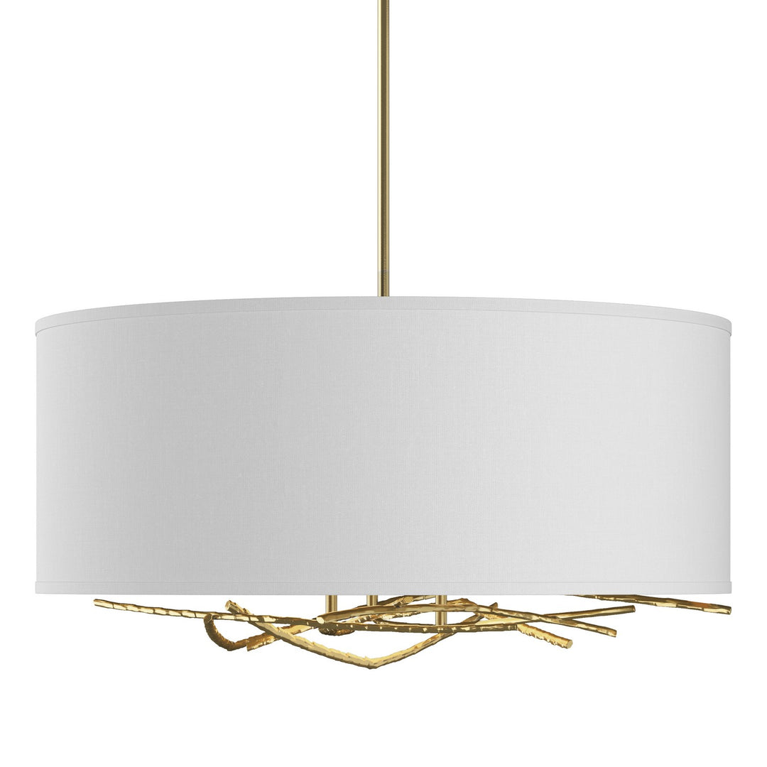 Hubbardton Forge Canada - 137665-SKT-MULT-86-SF2201 - Three Light Pendant - Brindille - Modern Brass