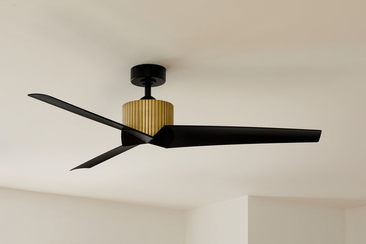 Kichler Canada - 330130NBR - 56"Ceiling Fan - Almere - Natural Brass