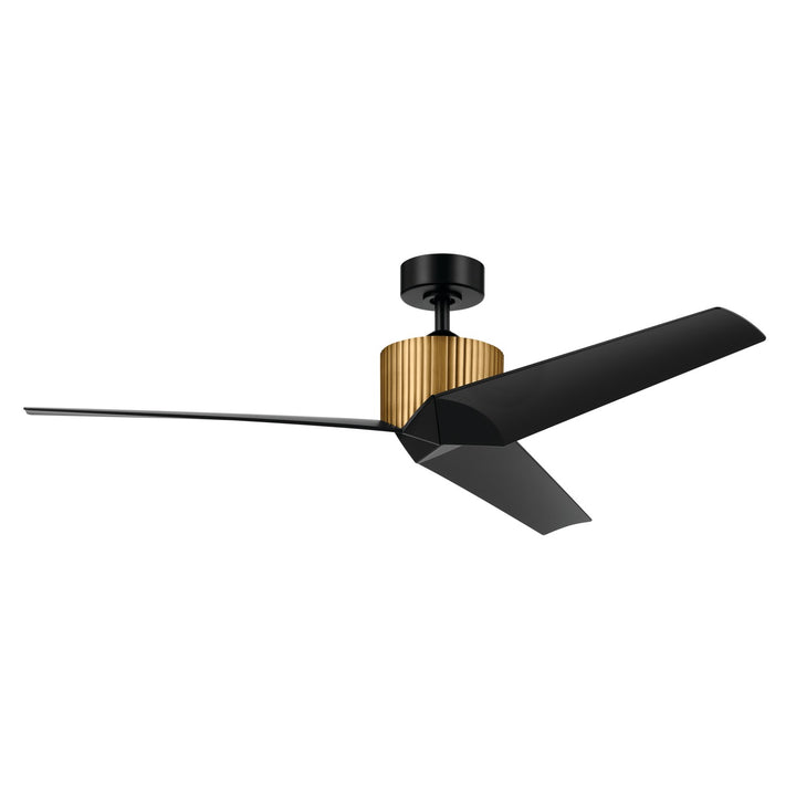 Kichler Canada - 330130NBR - 56"Ceiling Fan - Almere - Natural Brass