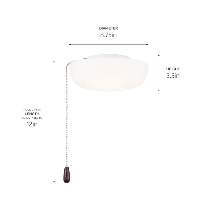 Kichler Canada - 380940 - LED Fan Light Kit - White