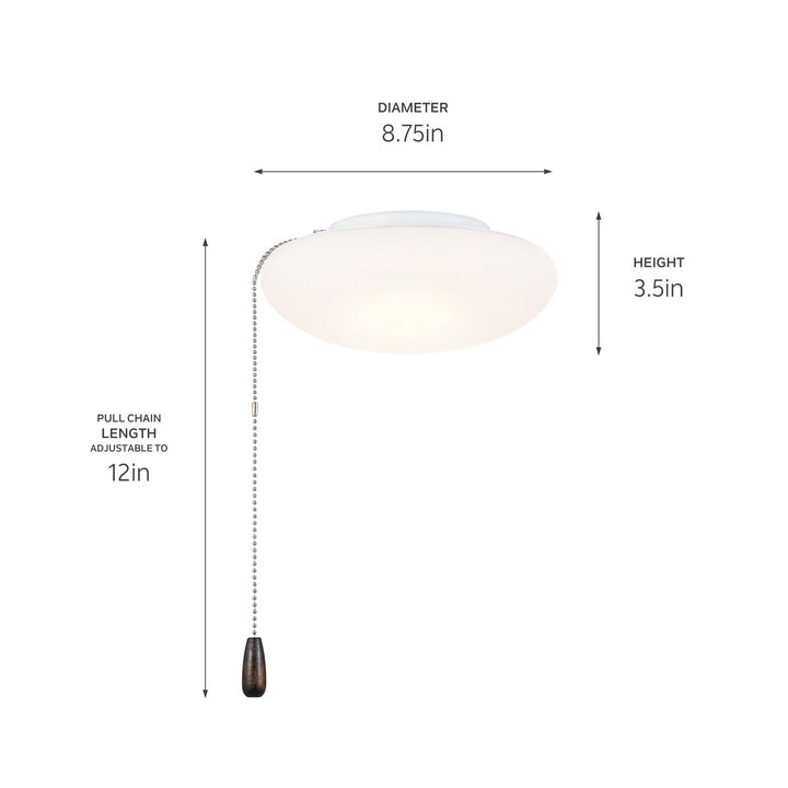 Kichler Canada - 380941 - LED Fan Light Kit - White