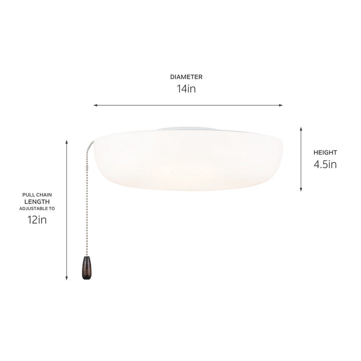 Kichler Canada - 380980 - LED Fan Light Kit - White
