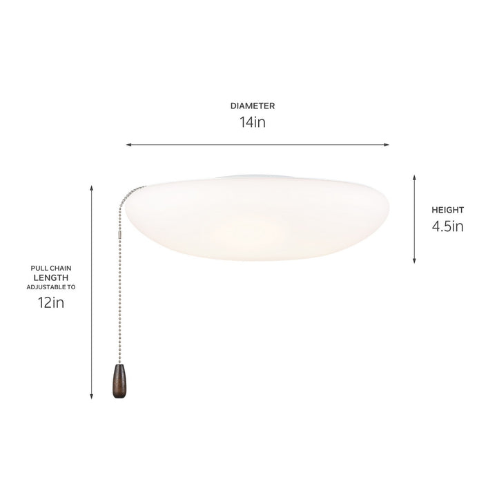 Kichler Canada - 380981 - LED Fan Light Kit - White